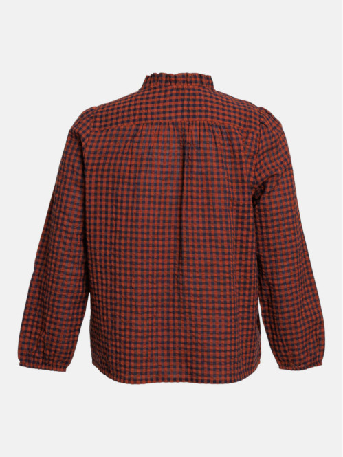 Chemise à carreaux femme...