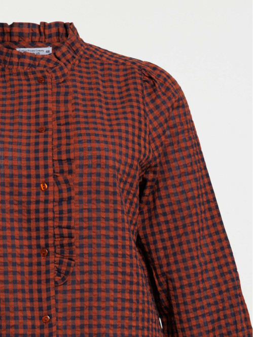 Chemise à carreaux femme...