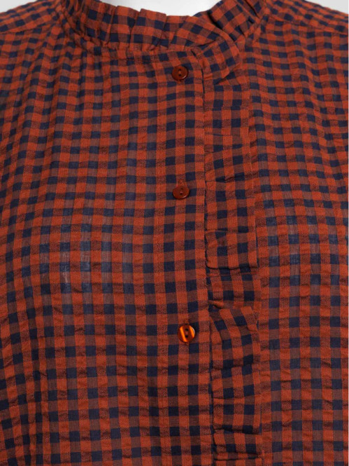 Chemise à carreaux femme...