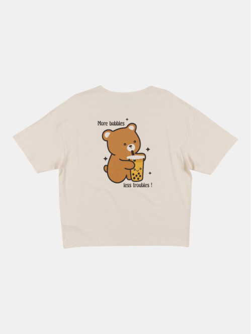 T-shirt motif bubble team...