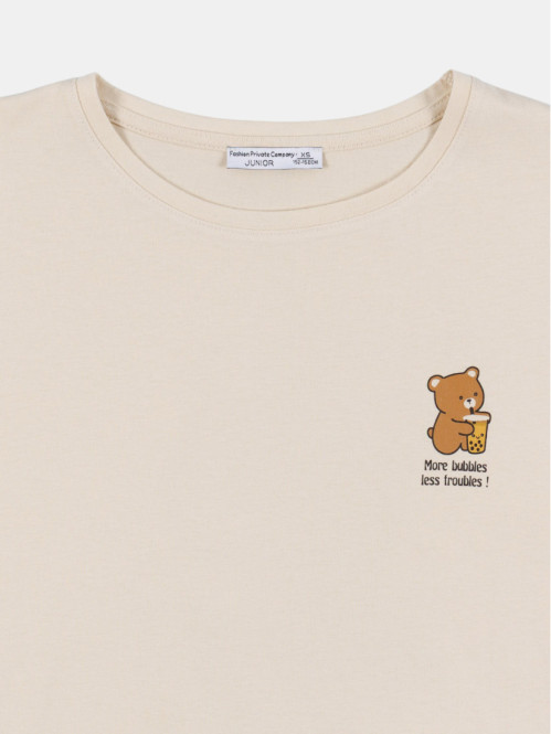 T-shirt motif bubble team...