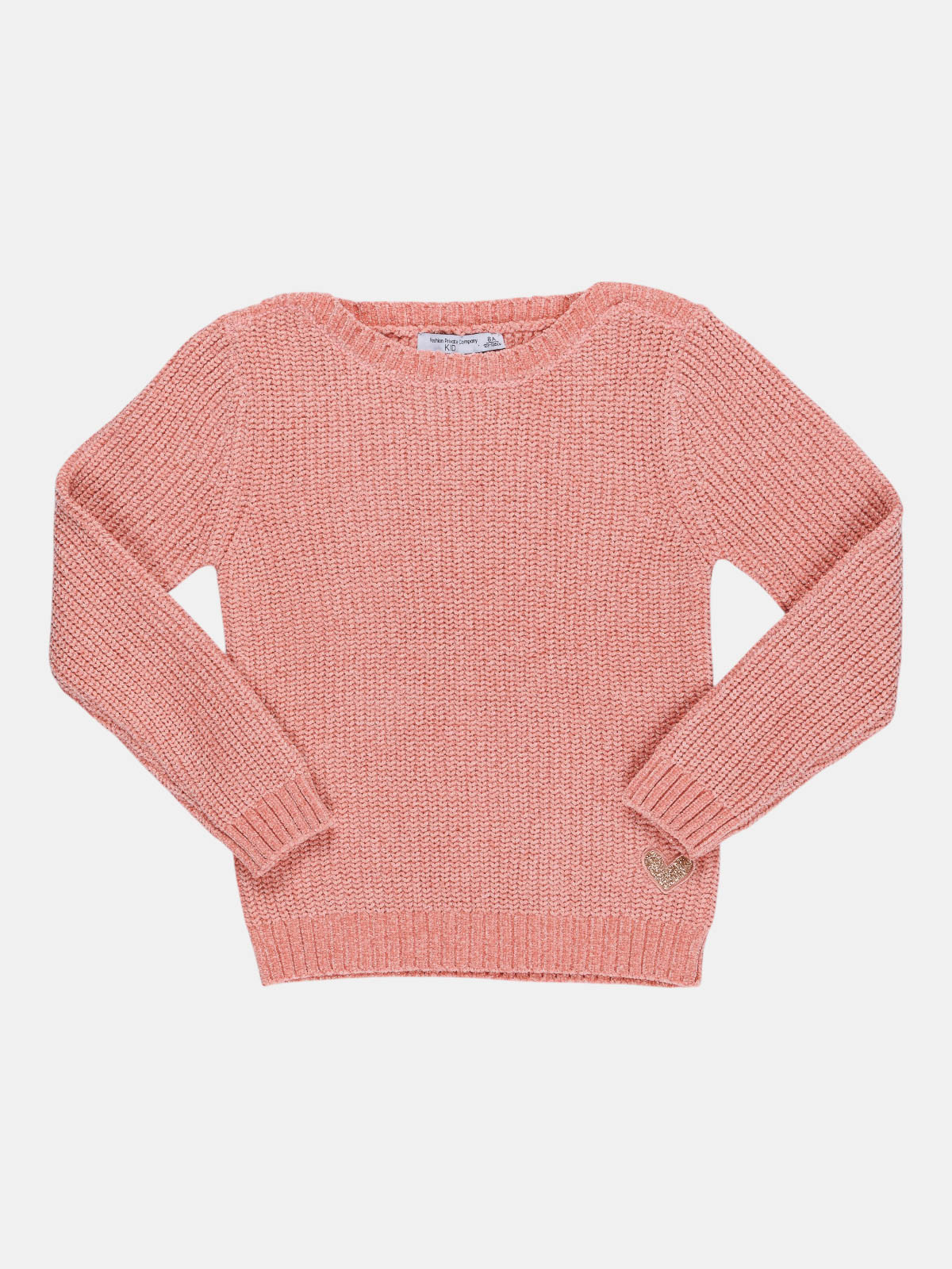 Pull maille chenille fille (3-12A) Pull maille chenille fille (3-12A)