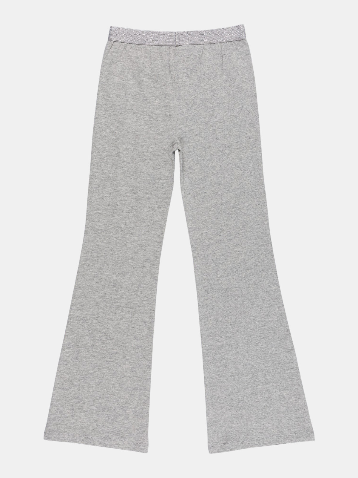 Legging évasé gris chiné fille (4-12A)