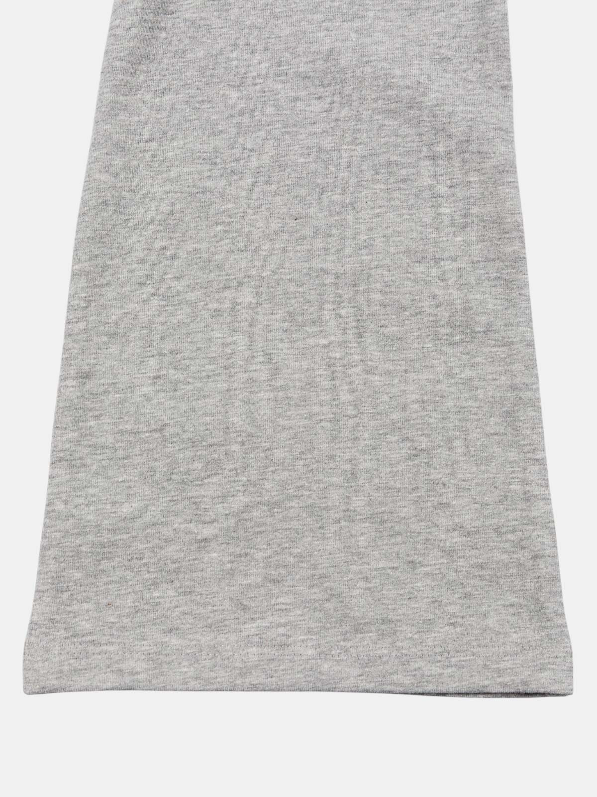 Legging évasé gris chiné fille (4-12A)