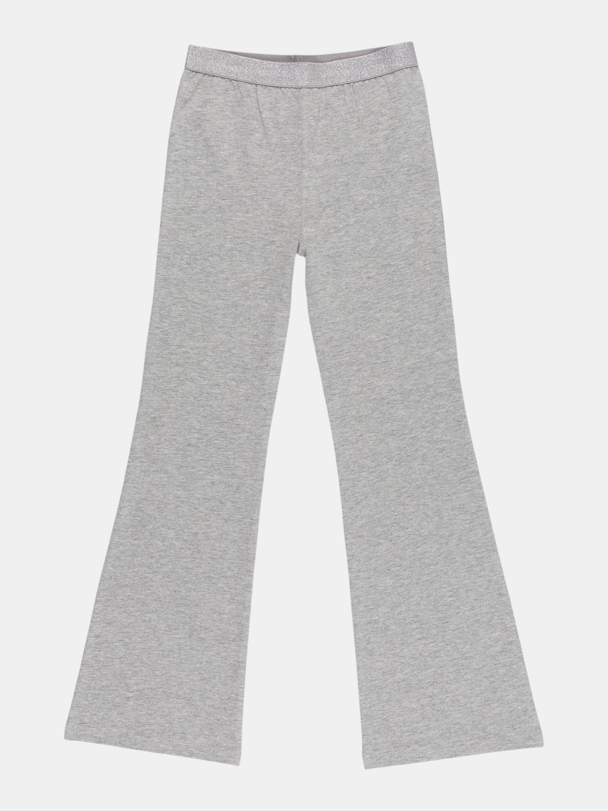 Legging évasé gris chiné fille (4-12A)