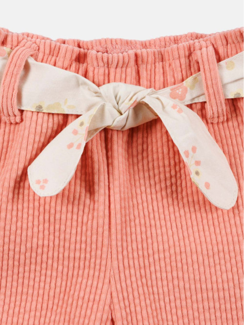 Pantalon ceinture velours...