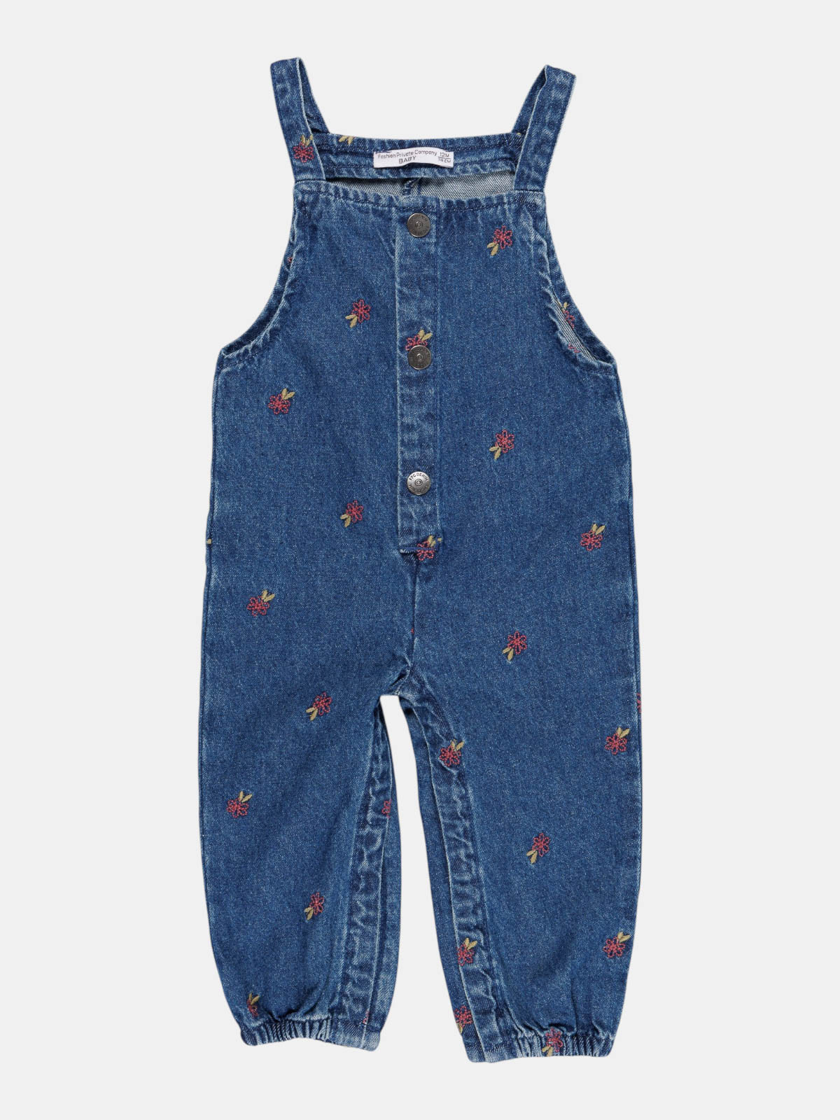 Ensemble t-shirt/salopette fille (3-36M)