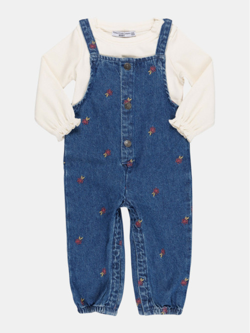 Ensemble t-shirt/salopette...