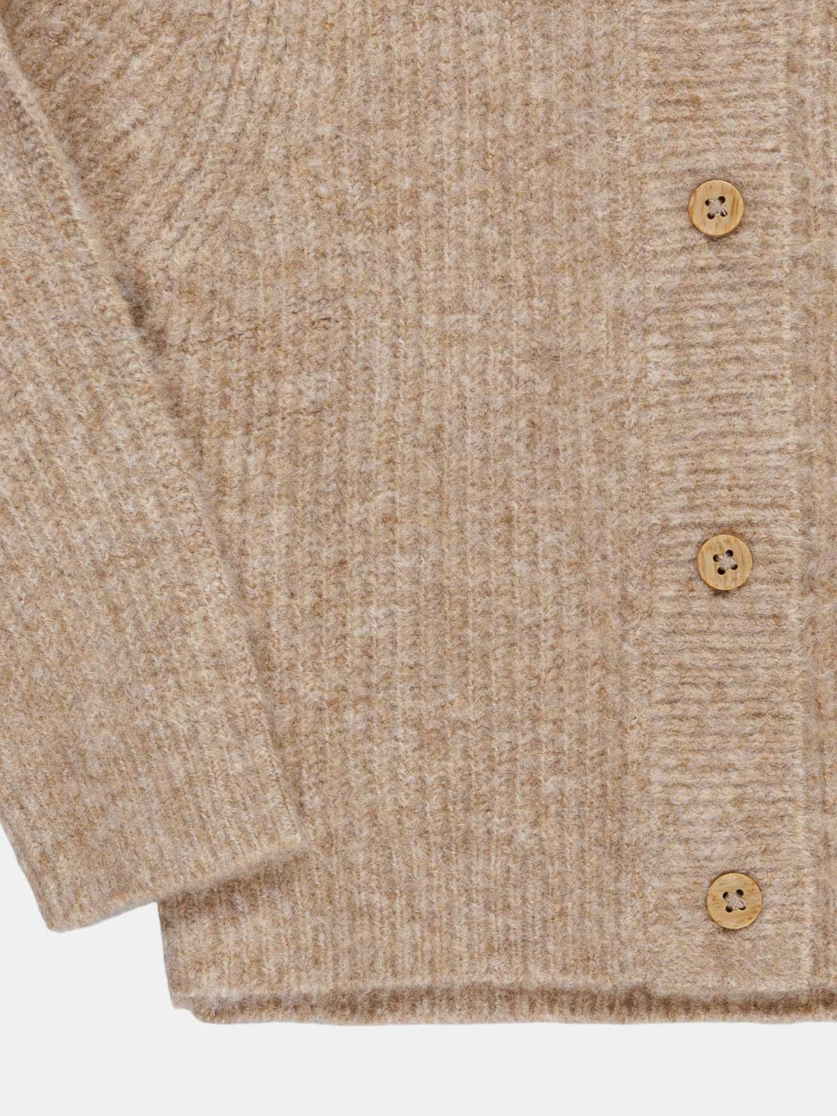 Gilet boutonné tahini garçon (3-36M) Gilet boutonné tahini garçon (3-36M)