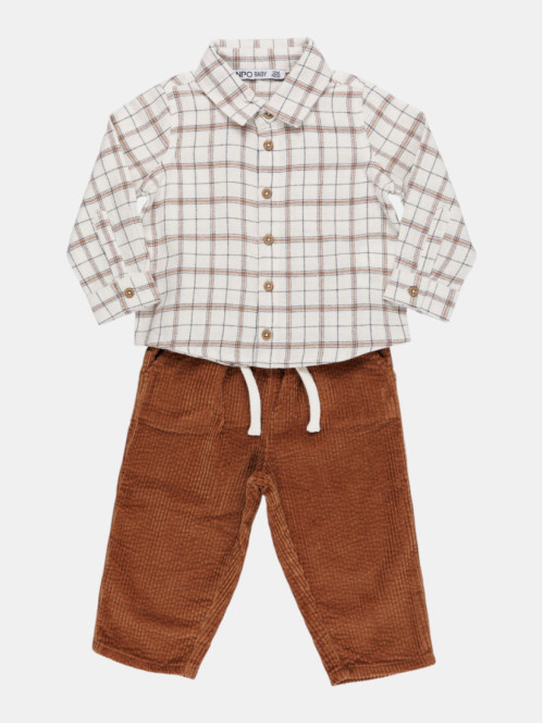 Ensemble chemise pantalon...