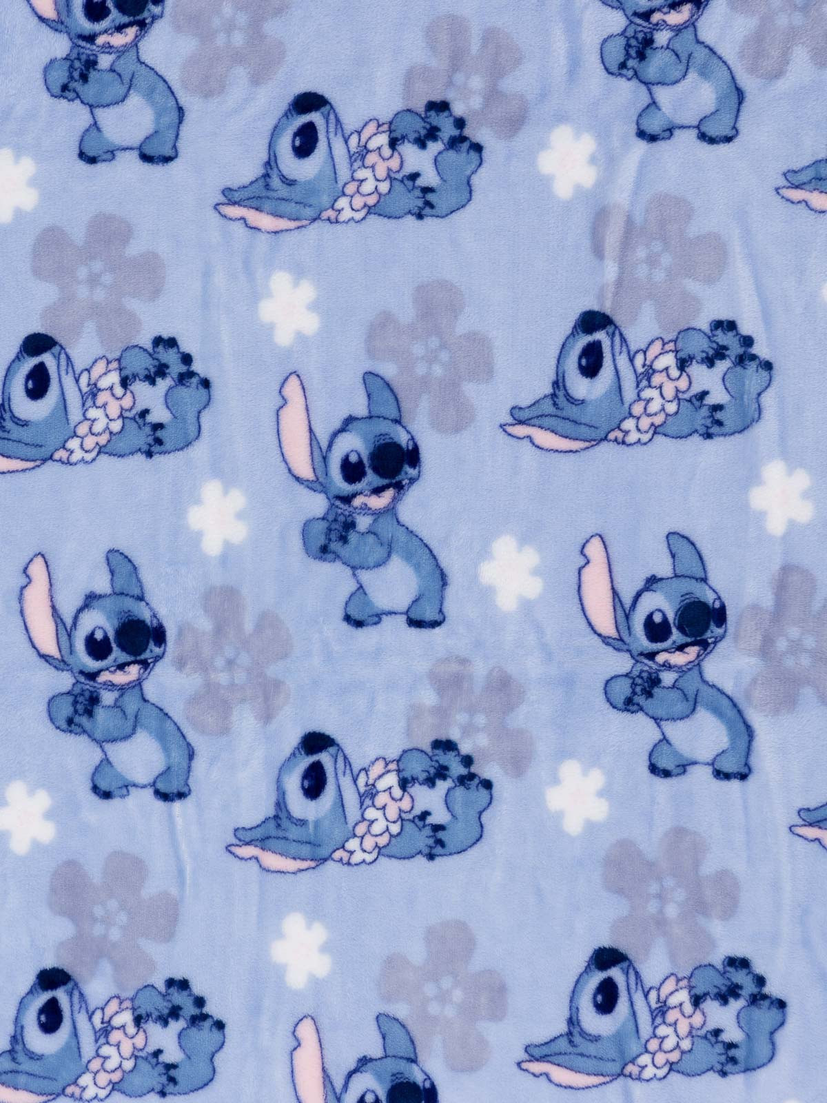 Plaid polaire bleu 130x160 cm Stitch Plaid polaire bleu 130x160 cm Stitch