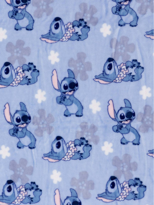 Plaid polaire bleu 130x160...