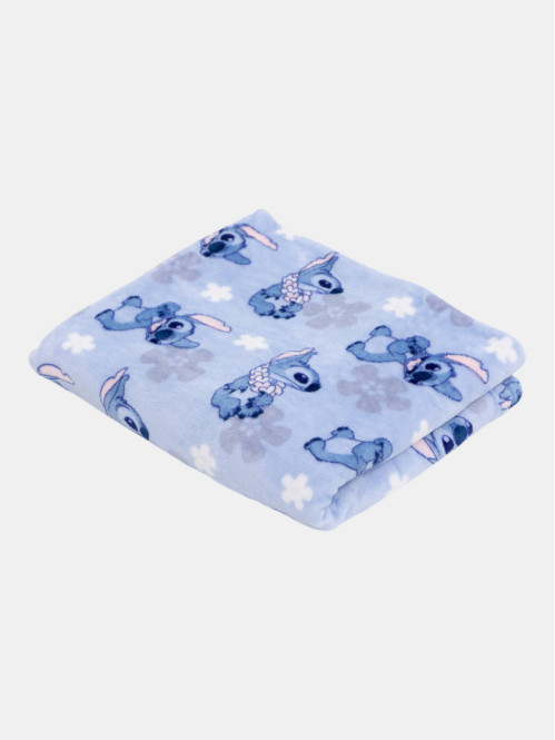 Plaid polaire bleu 130x160...