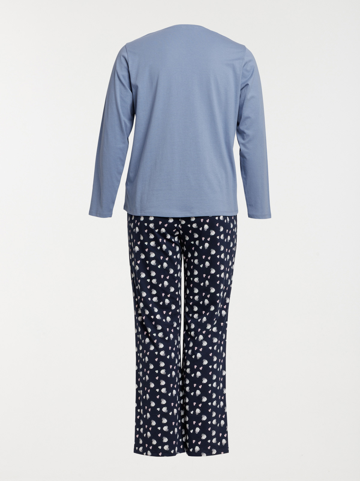 Pyjama coffee time grande taille femme