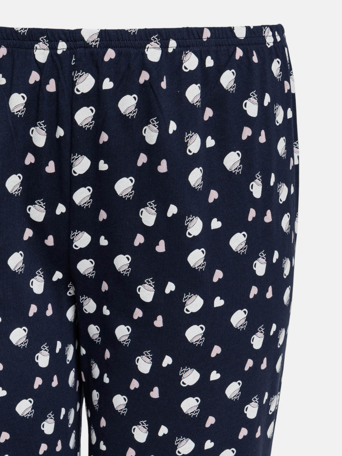 Pyjama coffee time grande taille femme