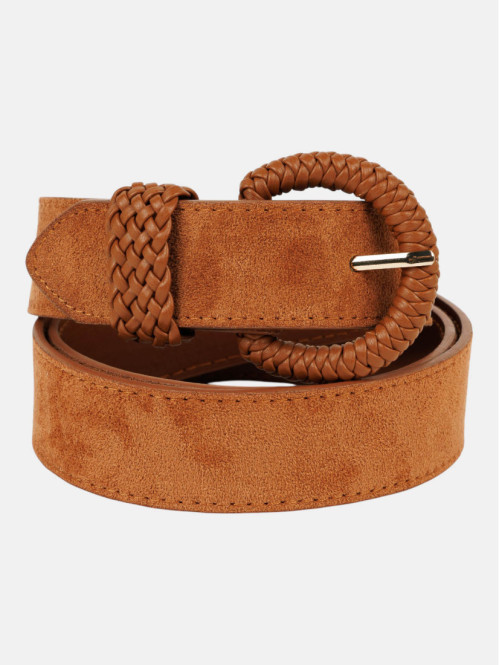 Ceinture camel femme