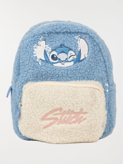Sac à dos Stitch bleu fille