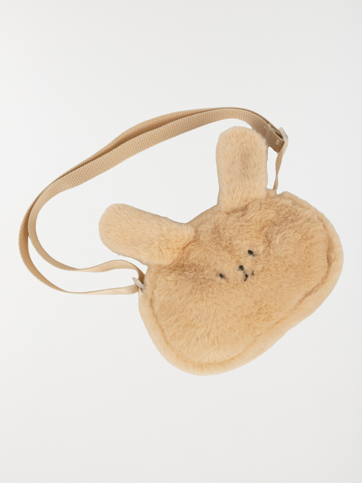 Sac à main bandoulière lapin beige fille
