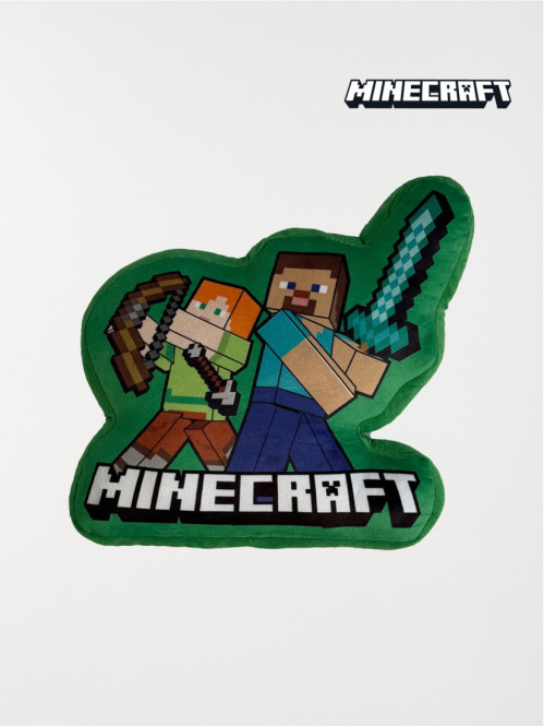 Coussin imprimé Minecraft