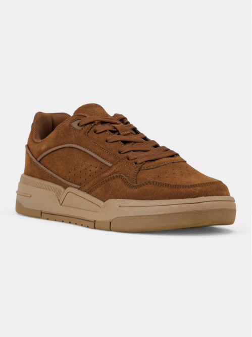 Basket à lacet beige homme...