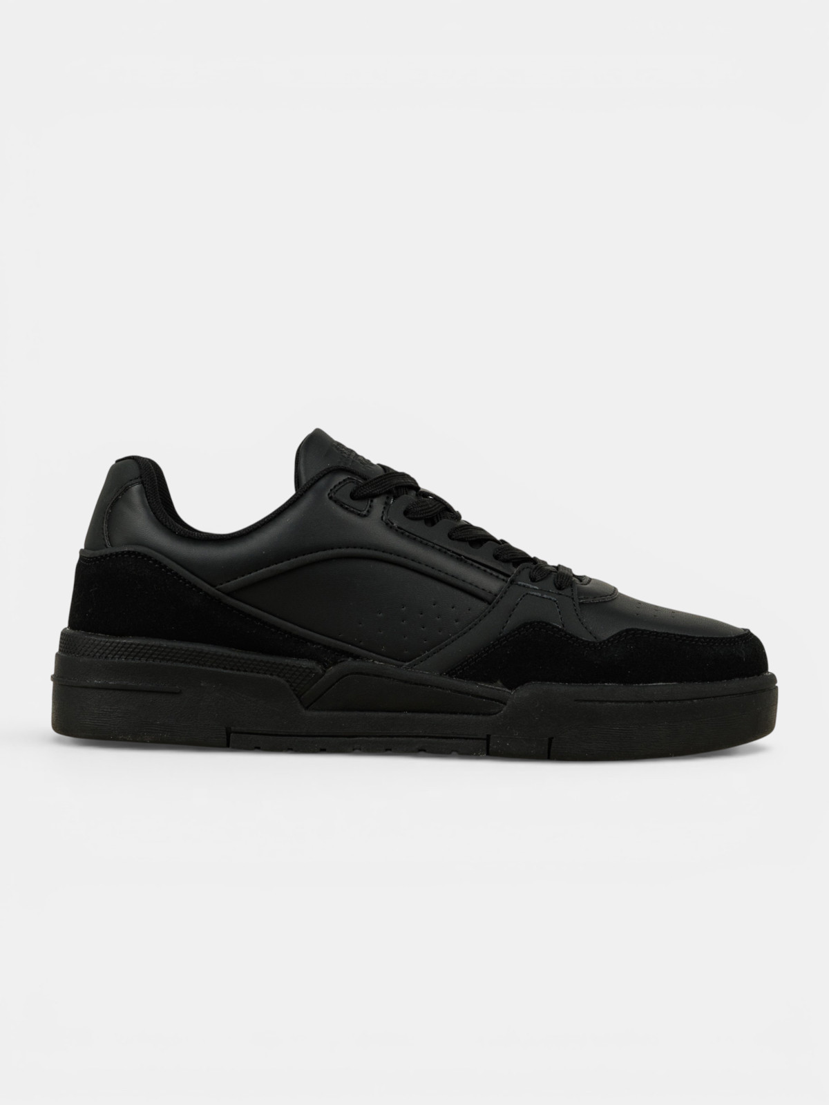 Baskets à lacets noires homme (40-46) Baskets à lacets noires homme (40-46)