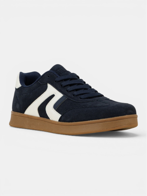 Basket navy bande blanche...