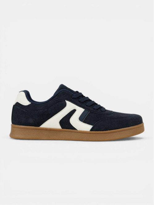 Basket navy bande blanche...
