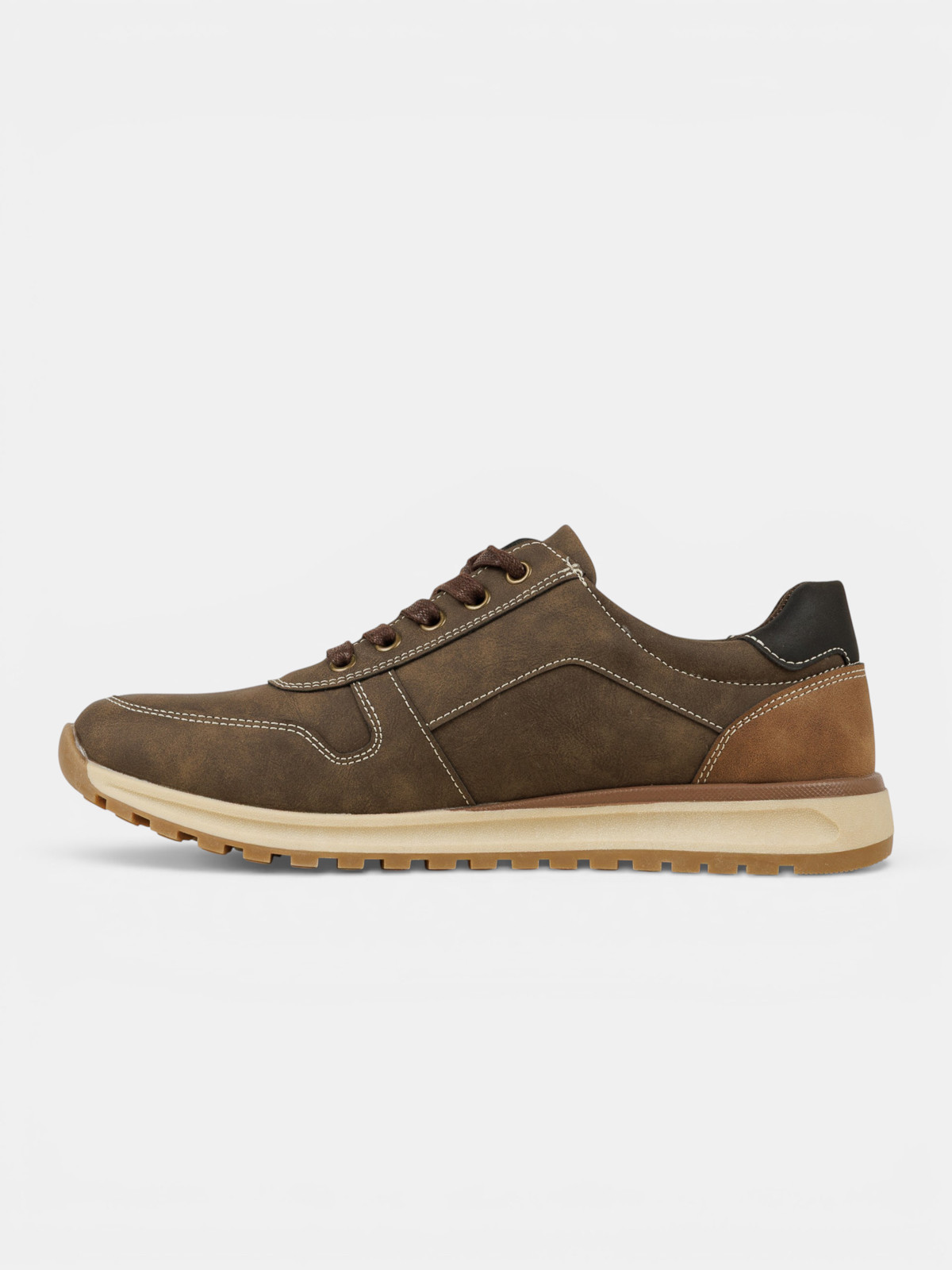 Baskets basses marrons homme (40-45) Baskets basses marrons homme (40-45)