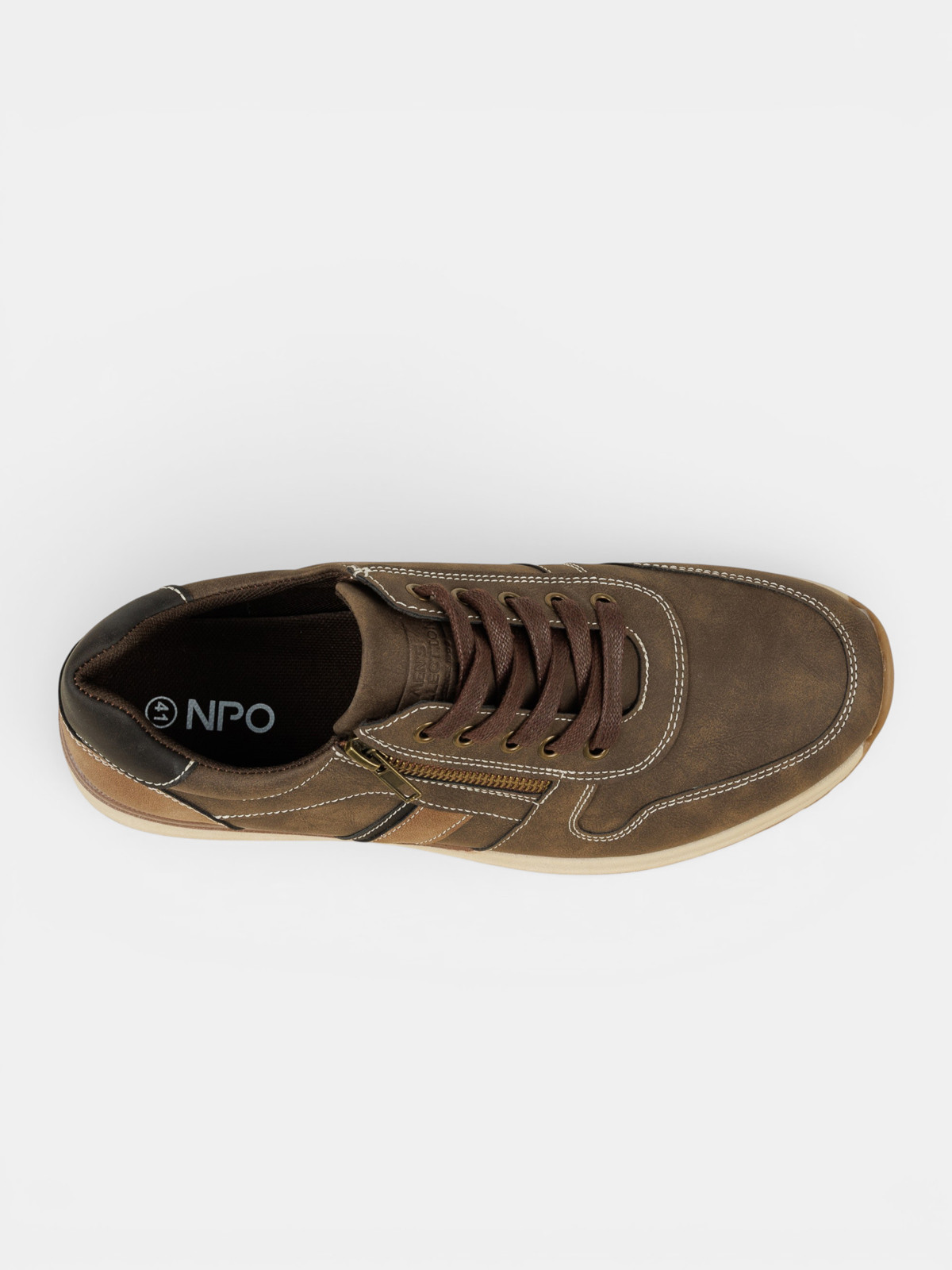 Baskets basses marrons homme (40-45) Baskets basses marrons homme (40-45)