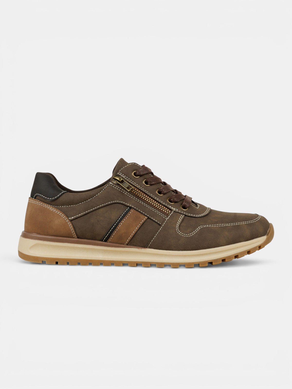 Baskets basses marrons homme (40-45) Baskets basses marrons homme (40-45)
