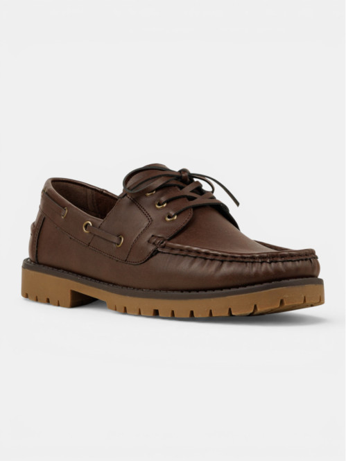 Chaussure bateau marron...