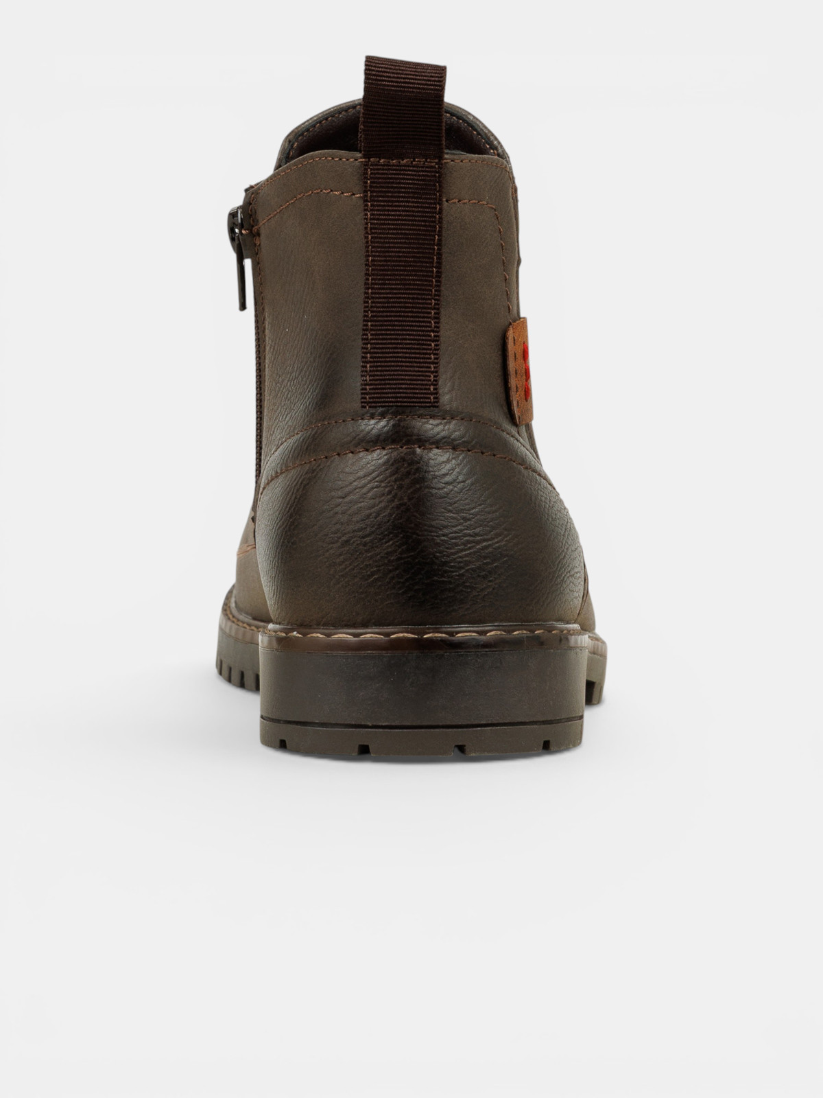 Boots zippées marron homme (40-45)