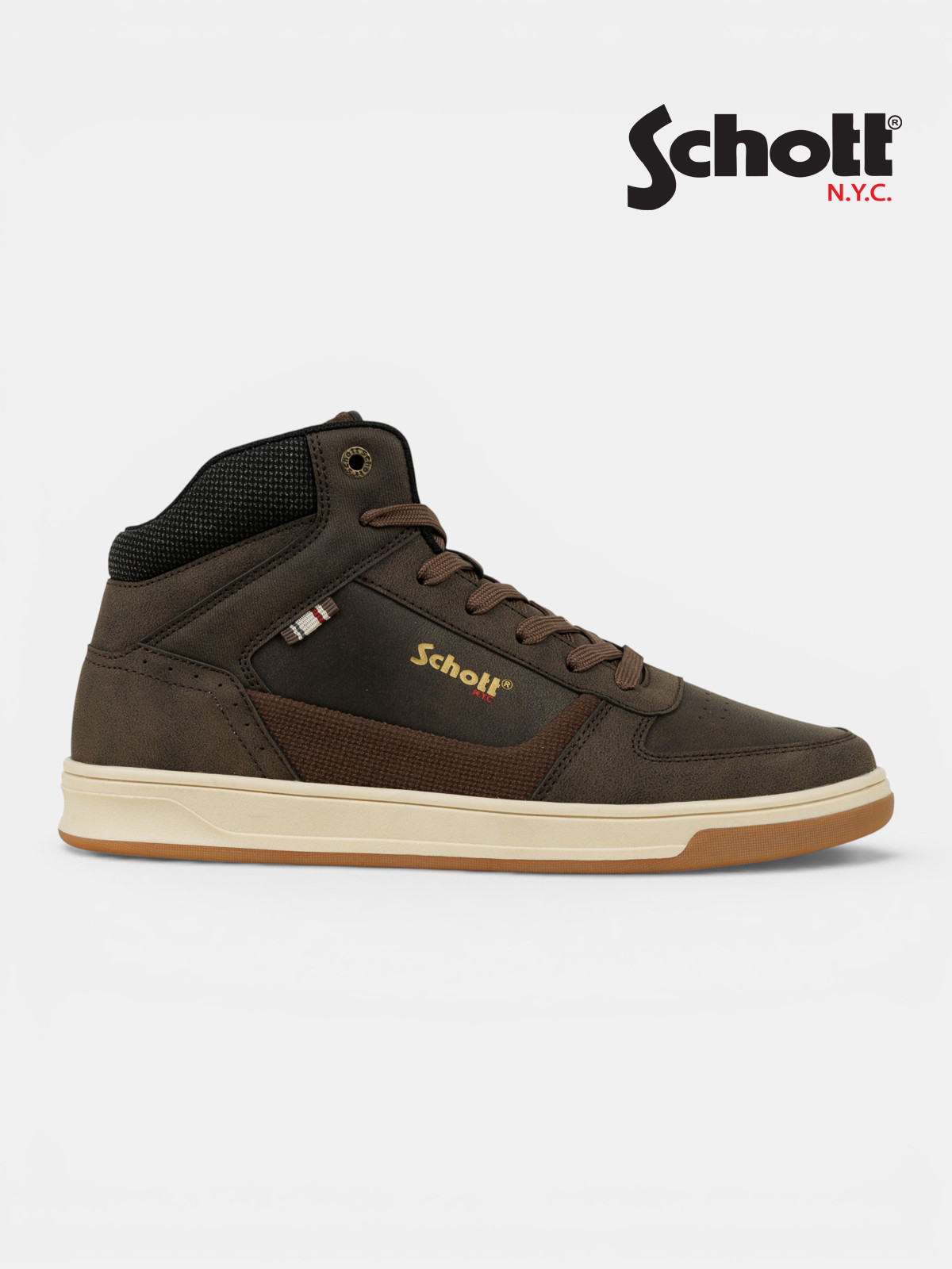Boots SCHOTT SAKA marron homme (40-46)