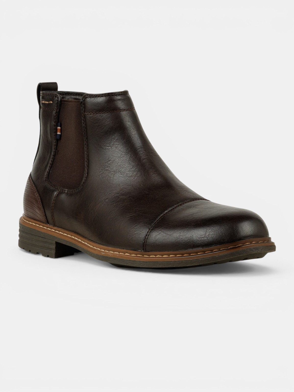 Boots coloris marron homme (40-46) Boots coloris marron homme (40-46)