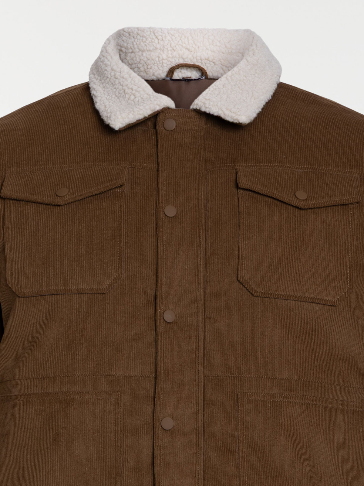 Veste velours grande taille homme