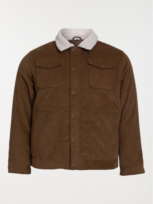 Veste velours grande taille...