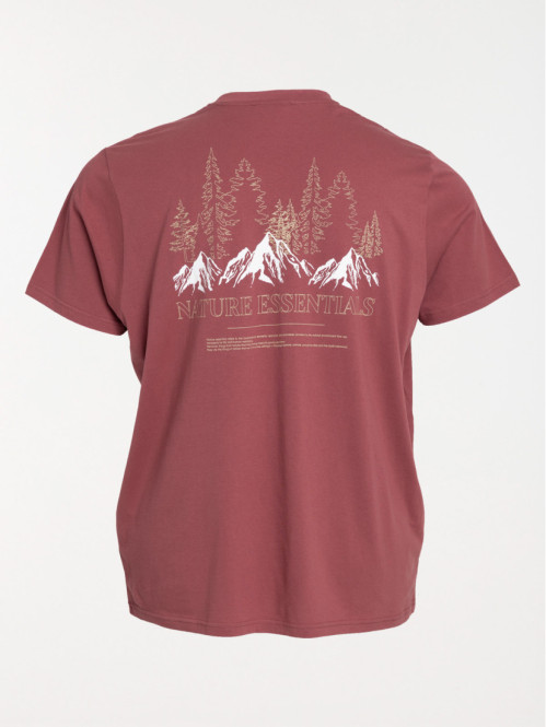 T-shirt motif nature grande...