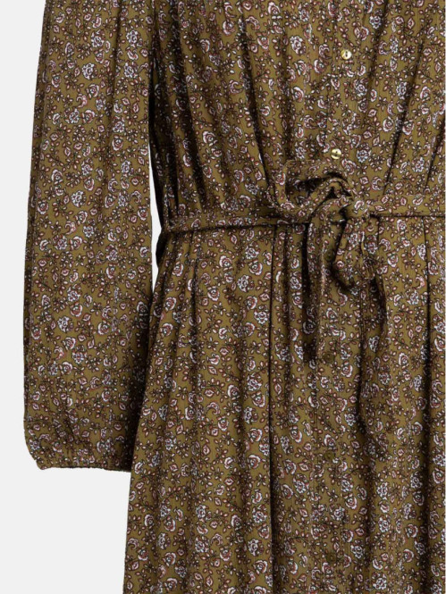 Robe imprimée fleurs grande...
