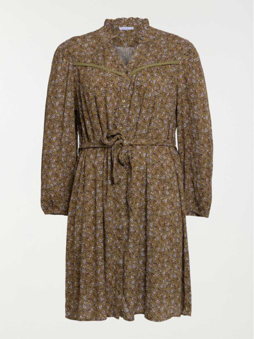 Robe imprimée fleurs grande...