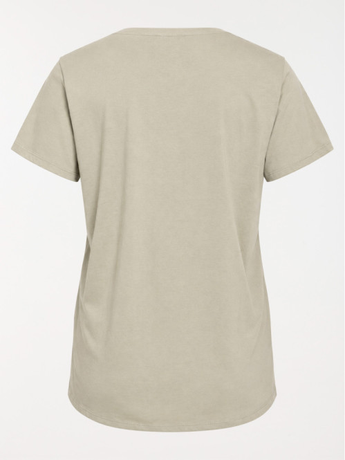 T-shirt mousse clair grande taille femme T-shirt mousse clair grande taille femme