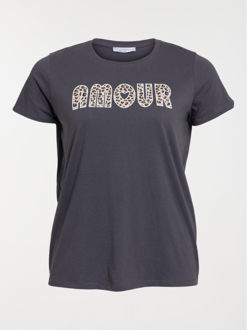 T-shirt Amour grande taille...