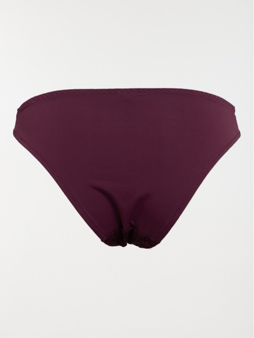 Culotte dentelle bourgogne...