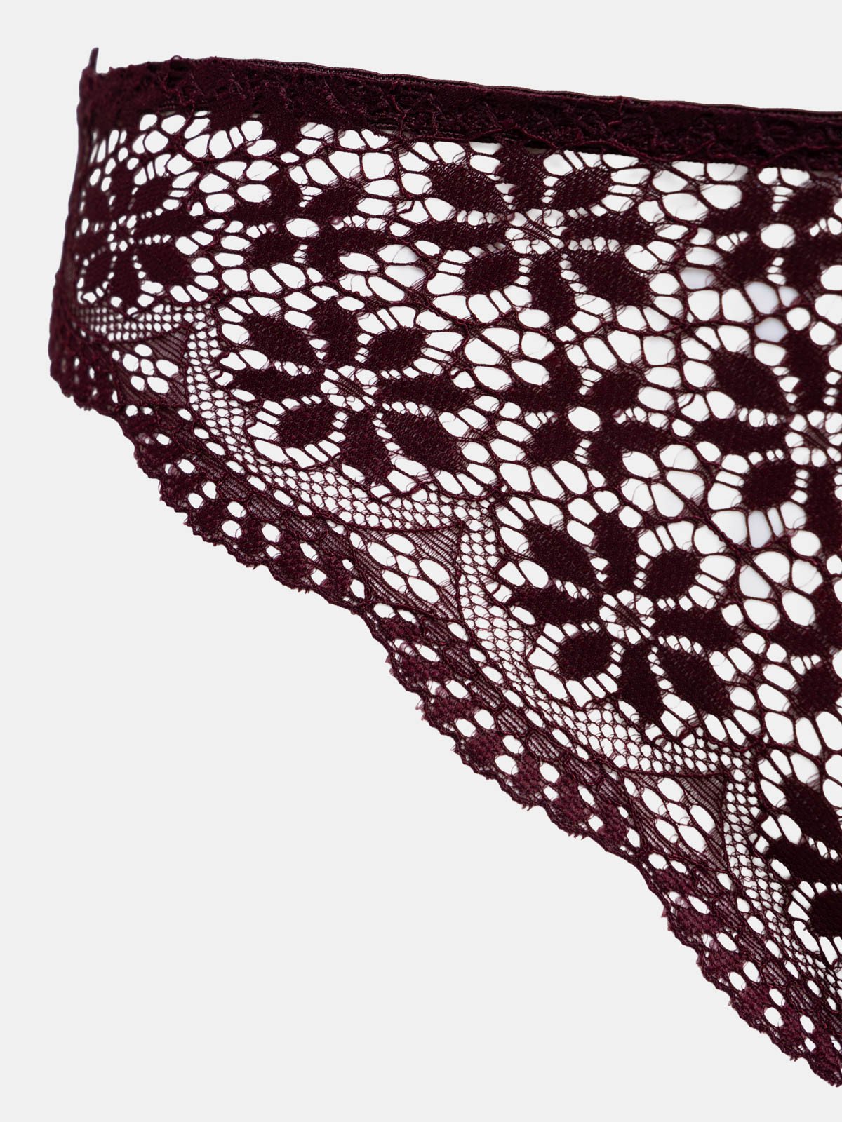Culotte dentelle bourgogne femme (S-XL) Culotte dentelle bourgogne femme (S-XL)
