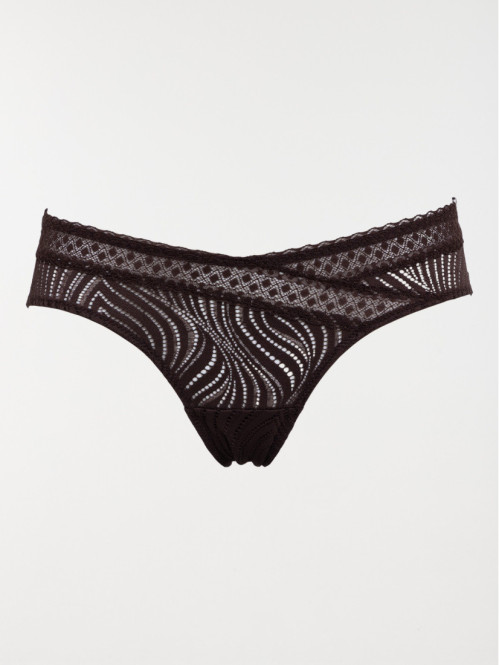 Culotte dentelle graphique...