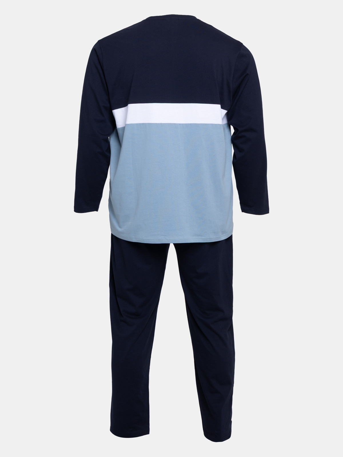 Pyjama tricolore grande taille homme