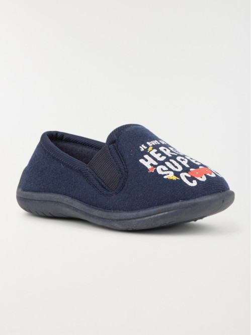 Chaussons à message garçon (31-35)