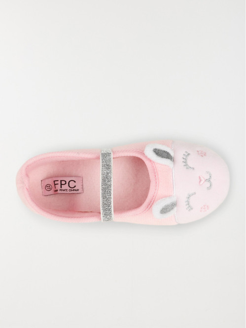 Chausson ballerine lapin...