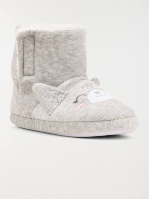 Chaussons bottes chat fille...