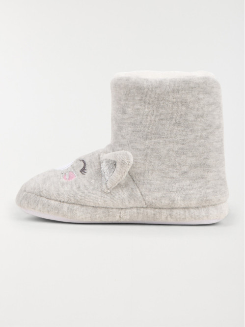 Chaussons bottes chat fille...