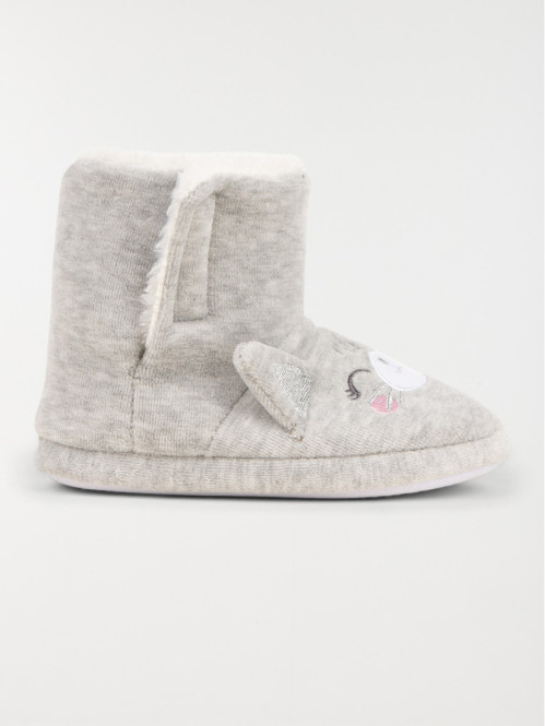 Chaussons bottes chat fille...